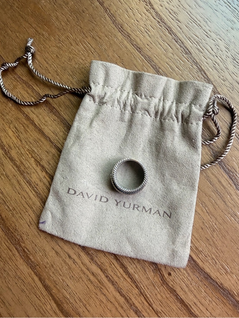 David Yurman Crossover Diamond Ring Size 7.5 - Picture 6 of 6